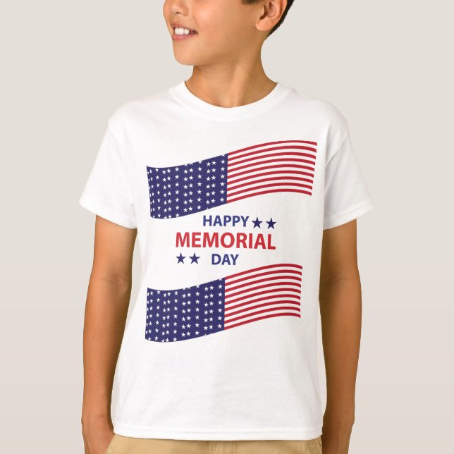 Happy Memorial Day    T-Shirt (Front)