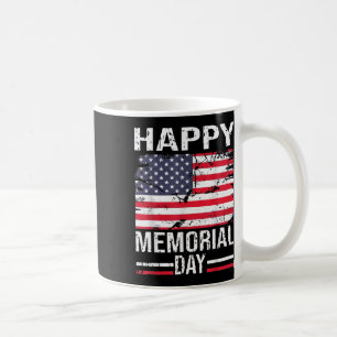 Happy Memorial Day Usa Flag, Gifr For Him Coffee Mug