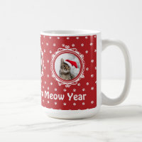 'Happy Meow Year' Cat Lover Christmas 