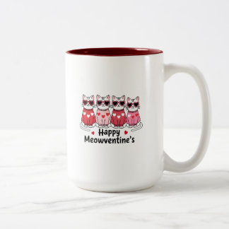 Happy Meowentine Mug