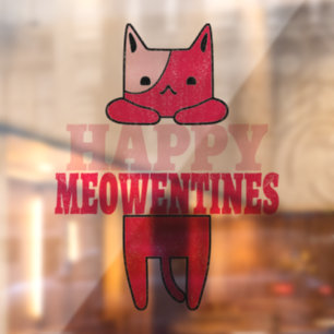Happy Meowentines Funny valentine gift for cat