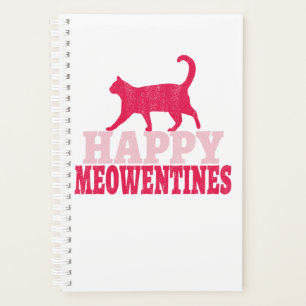 Happy Meowentines Valentine's day gifts for him Planner