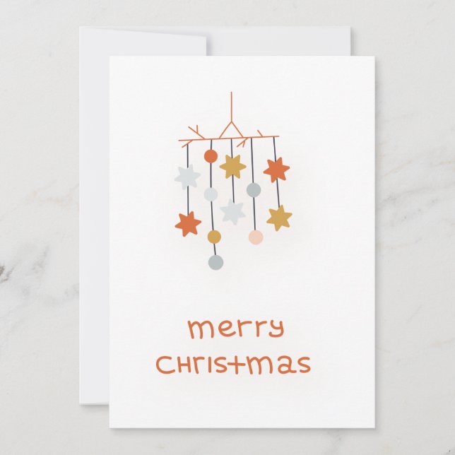 Happy Merry Christmas  Invitation (Front)