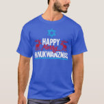 Happy Merry Hanukwanzmas Jewish Chanukah Dreidel H T-Shirt<br><div class="desc">Happy Merry Hanukwanzmas Jewish Chanukah Dreidel Hannukah T-Shirt .</div>