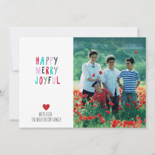 Happy Merry Joyful Christmas Holiday Multiphoto