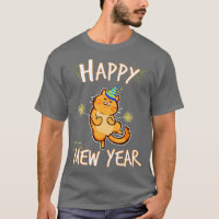 Happy Mew Year 2021 Funny Cat New Years Eve Party 