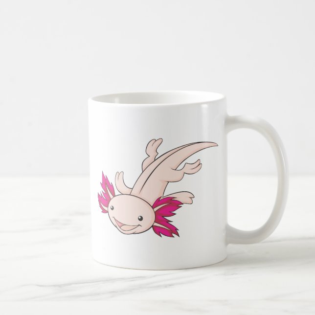 Happy Mexican Axolotl Coffee Mug (Right)
