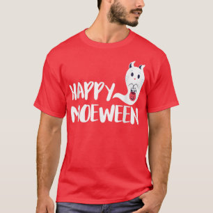 Happy Moeween Hallowen Cat T-Shirt