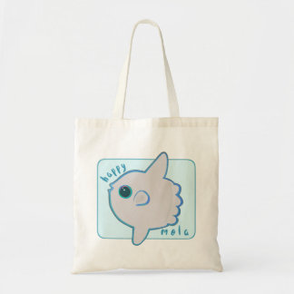 Happy Mola Ocean Sunfish Cute Tote Bag