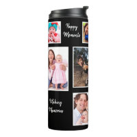 Happy Moments Dark Background Photo Collage