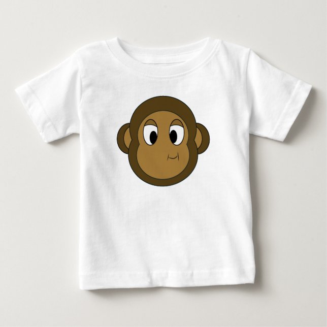 Happy Monkey Baby T-Shirt (Front)