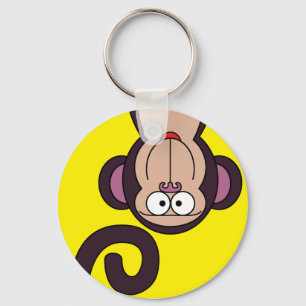 HAPPY MONKEY KEYCHAIN