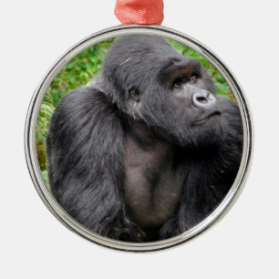 Happy Monkey Metal Tree Decoration