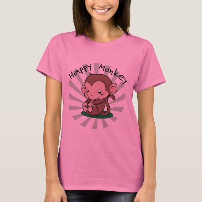 Happy Monkey T-Shirt (Front)