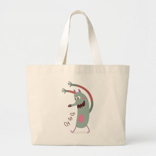 HAPPY MONSTER OY OY OY PERSONALIZED Tote Bag