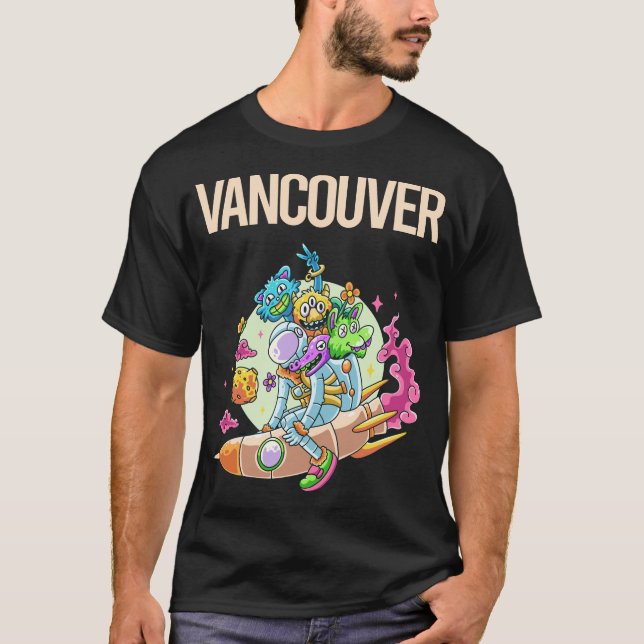 Happy Monsters - Vancouver T-Shirt (Front)