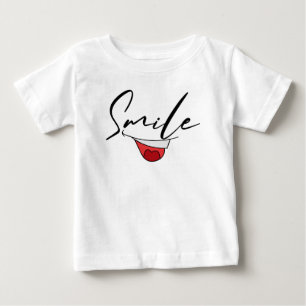 HAPPY MOOD SMILING MOOD. BABY T-Shirt