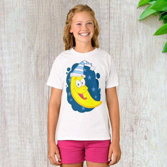 Happy Moon Face T-Shirt (Creator Uploaded)
