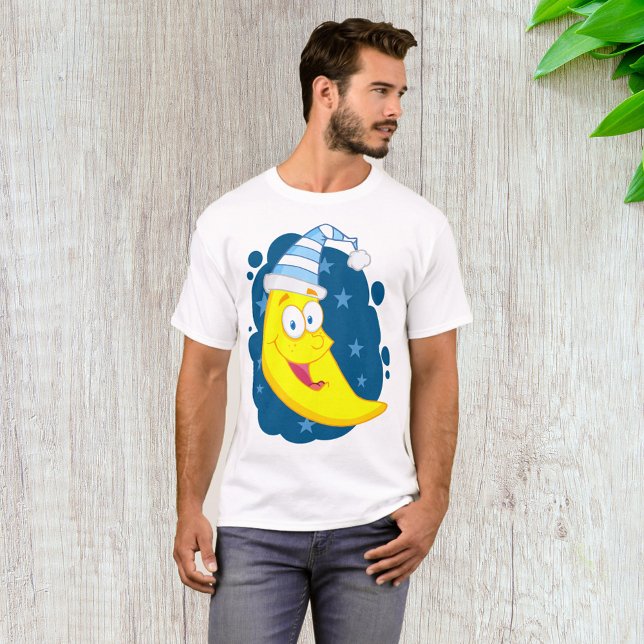 Happy Moon Face T-Shirt (Creator Uploaded)