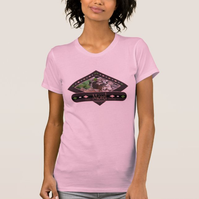 Happy Morel Hunting T-Shirt (Front)