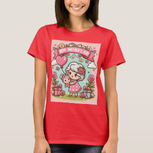 Happy Mother Day, Mother's Day, Mother's Day, Tw T-Shirt