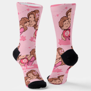 Happy Mother Day  Socks