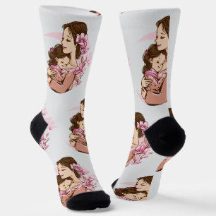 Happy Mother Day  Socks