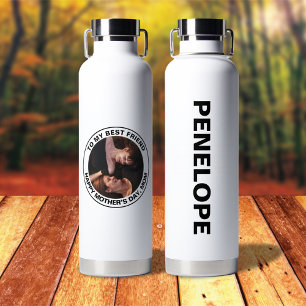 Happy Mother’s Day Best Friend Mum Photo Water Bottle