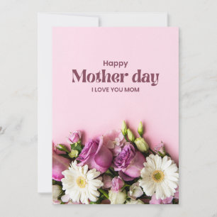 Happy Mother’s Day Card - Botanical Wildflowers 