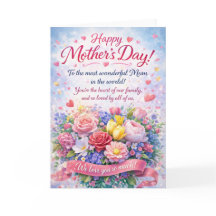 Happy Mother’s Day Floral Card
