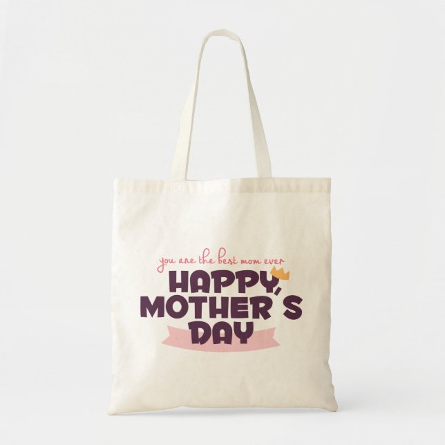 Happy Mother´s Day, Gift For Mothers Day Tote Bag (Front)