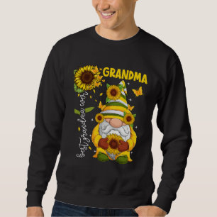 Happy Mother s Day Grandma Sunflower Mom Gnome Mam Sweatshirt