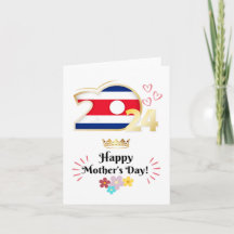 Happy Mother’s Day Greeting Card “Costa Rica”