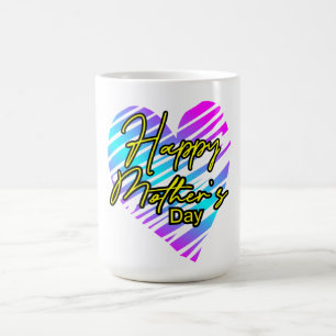 Happy Mother,s Day Heart Coffee Mug