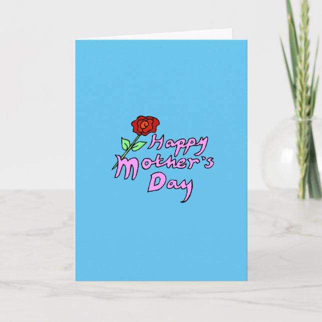 Happy Mother’s Day Holiday Card (Front)