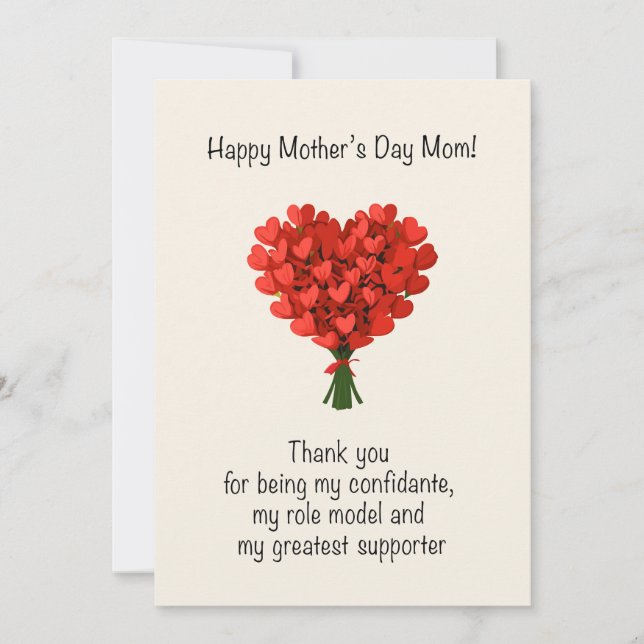 Happy Mother’s Day  Holiday Card (Front)