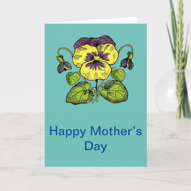 Happy Mother’s Day Holiday Card (Front)