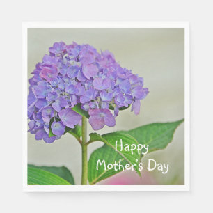 Happy Mother’s Day Hydrangea Napkin