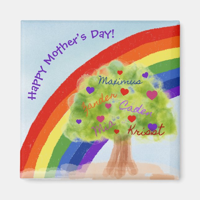 Happy mother’s day magnet (Front)