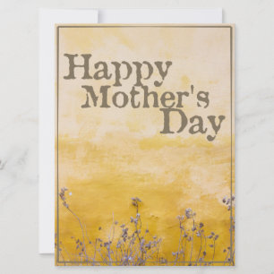 Happy Mother’s Day on Vintage Flower Meadow - Eng