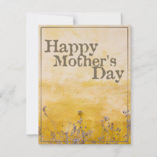 Happy Mother’s Day on Vintage Flower Meadow - Eng