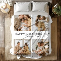 Happy Mother’s Day Photo Blanket – I Love You Mum 