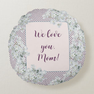 Happy Mother´s Day Round Cushion