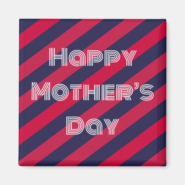 Happy Mother’s Day Special Square Magnet (Front)