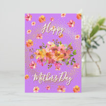 Happy Mother’s Day Spring Florals Holiday Card