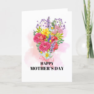 Happy mother’s day thank you card