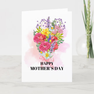Happy mother’s day thank you card