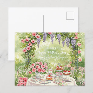 Happy Mother’s Day – Thank You for Everything." Postcard