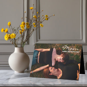 Happy Mother’s Day to My Best Friend Custom Photo Holiday Card