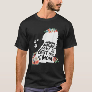 Happy Mother s Day To The Best Shih Tzu Mum Dog Lo T-Shirt